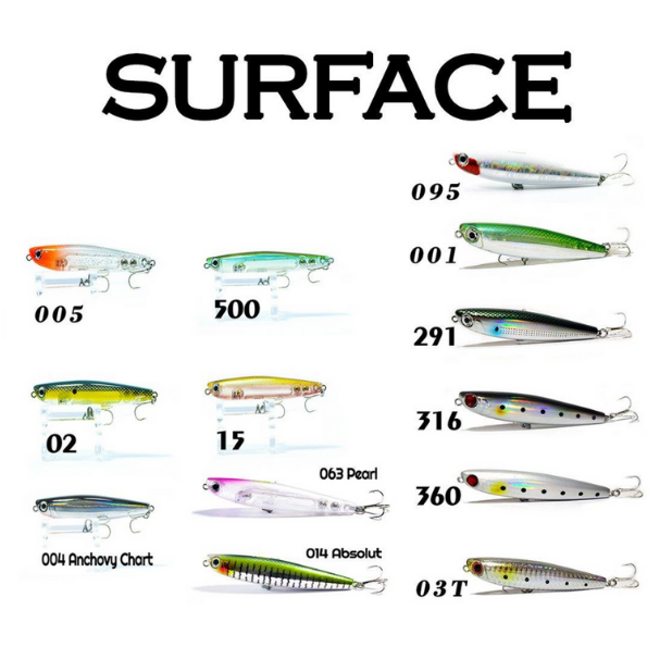 FUJIN Surface Minnow SF-90SW Maket Balık