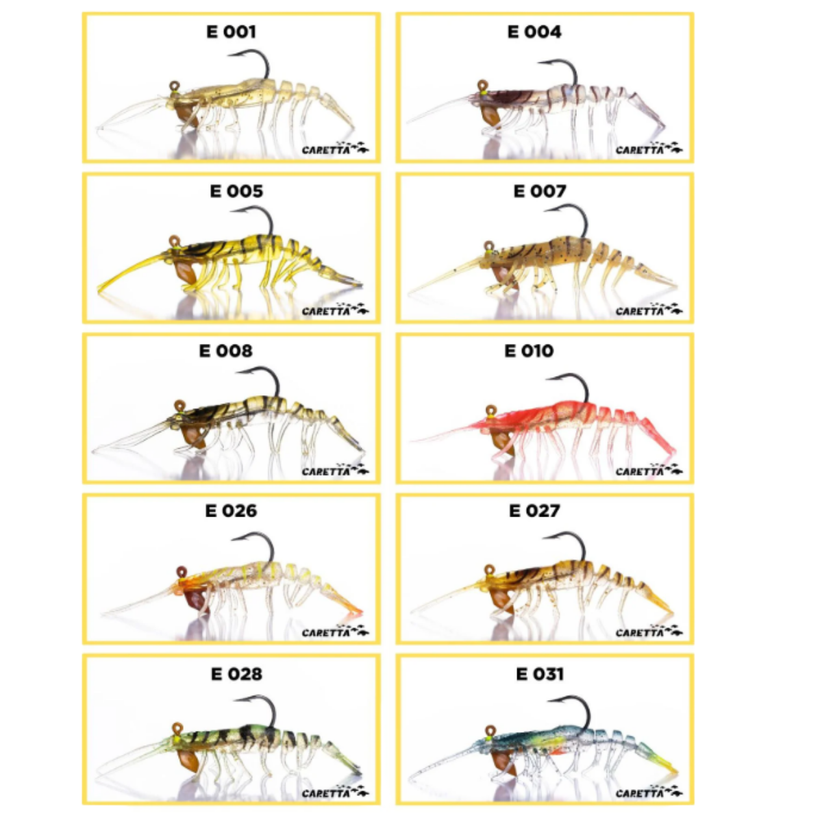 CARETTA SAKURA SHRIMP 6,5g 76mm