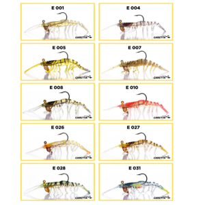 CARETTA SAKURA SHRIMP 6,5g 76mm Silikon Karides