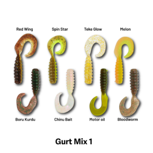 Hanfish Gurt 6 CM Karışık Yem Paketi - Mix 1