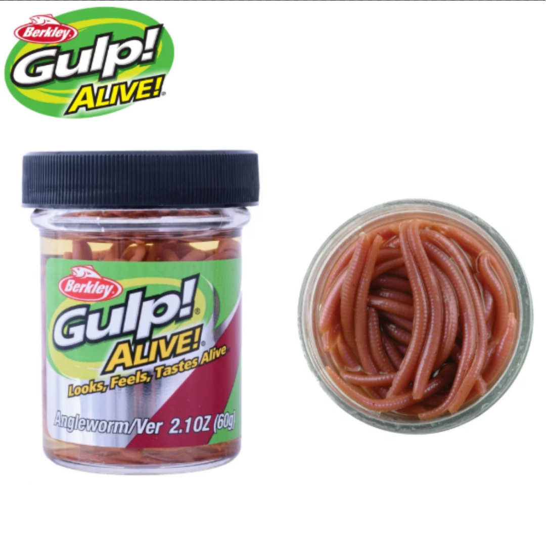 Berkley Gulp! Alive!® Angle Worm - Natural