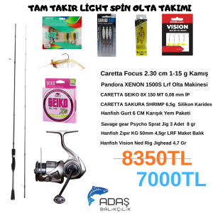 TAM TAKIR LİGHT SPİN OLTA TAKIMI