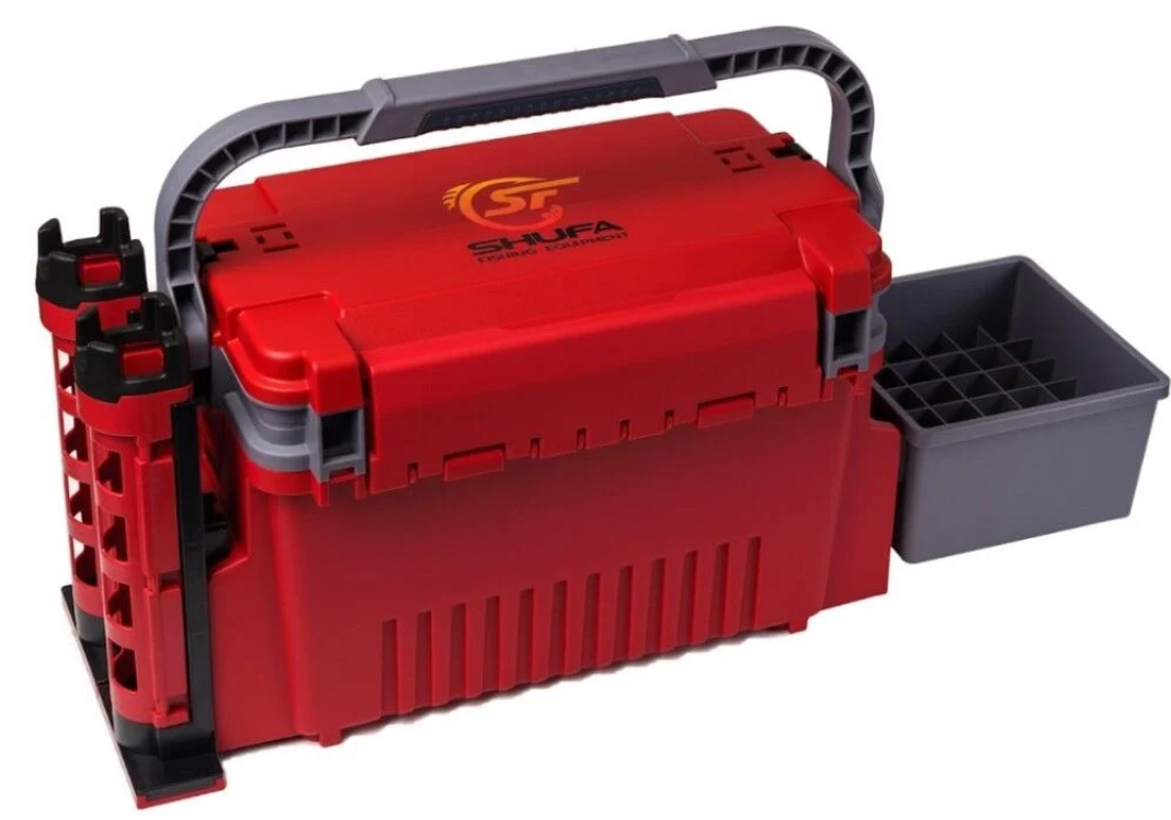 SHUFA 19,5 LT VİP BALIKÇI ÇANTASI KIRMIZI