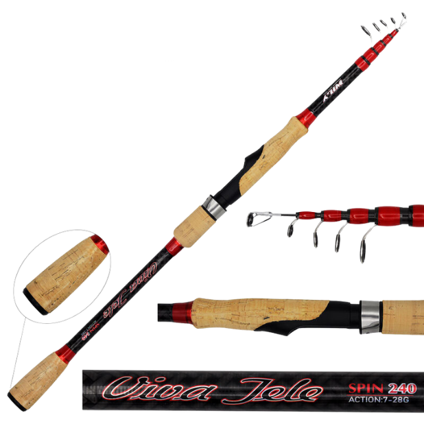 Wily Viva Tele Spin Kamış 270 cm 10-35 gr