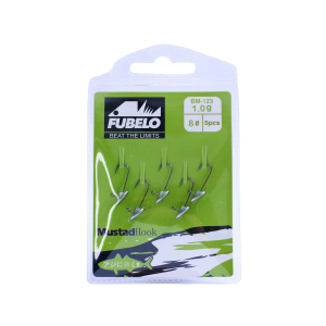 FUBELO FLAT HEAD 5’li Jig Head (8 No İğne)