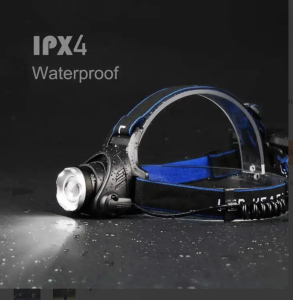 SHUFA Led Şarjlı Kafa Feneri (BEYAZ VE MOR SENSÖRLÜ)