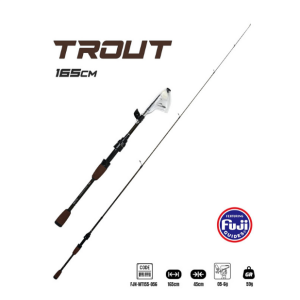 Fujin Trout 165cm 05-6gr Teleskopik Alabalık Kamışı