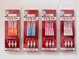 NaniwaOsakaShi V8 Jig Series 8cm 5.5gr Silikon Yem