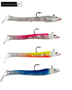 NaniwaOsakaShi V8 Jig Series 8cm 5.5gr Silikon Yem