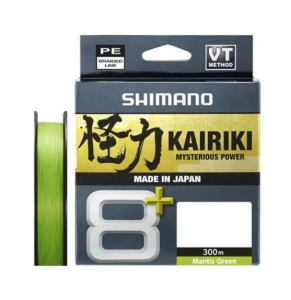 Shimano Kairiki + 8x 300 Mt Mantis Green İp Misina