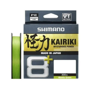 Shimano Kairiki + 8x 300 Mt Mantis Green İp Misina