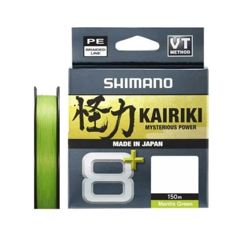 Shimano Kairiki + 8x 150 Mt Mantis Green İp Misina