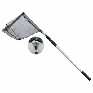 Üçgen Katlanır Kepçe - 150cm Sap / 50*50 File