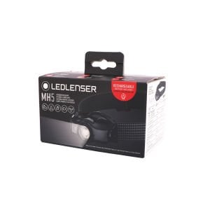 Ledlenser MH5 Black/Gray Kafa lambası