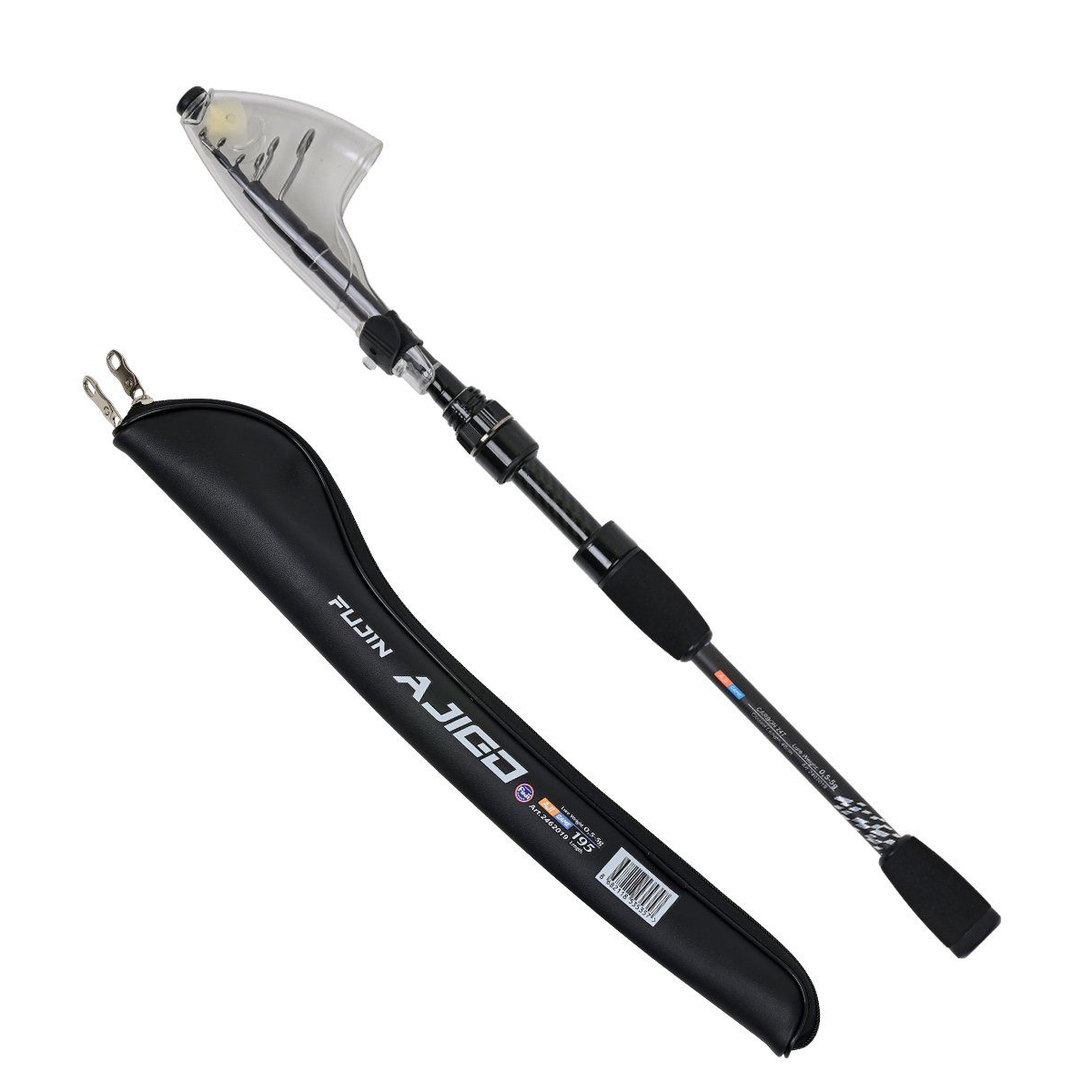 Fujin Ajigo 195 Cm 0.5-5 Gr Teleskopik LRF Kamışı