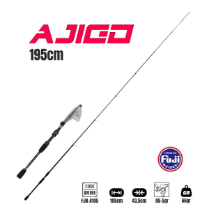 Fujin Ajigo 195 Cm 0.5-5 Gr Teleskopik LRF Kamışı