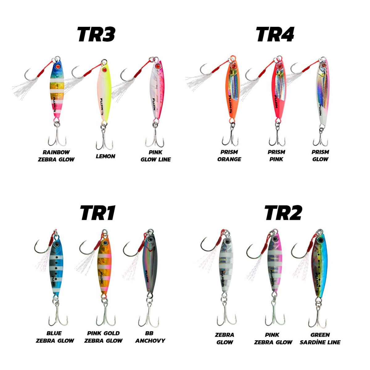 Fujin Jig-X Trio 3'lü 15 Gr Micro Jig