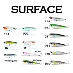 FUJIN Surface Minnow SF-90SW Maket Balık