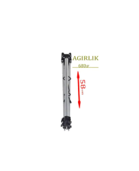 Kamış Tutucu Tripod 3 Ayaklı - Kılıflı