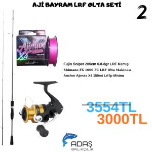AJİ BAYRAM LRF OLTA SETİ