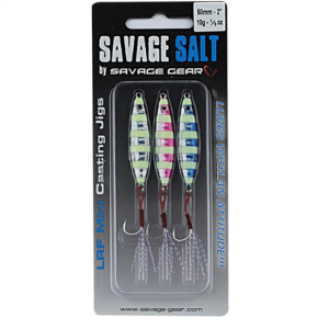Savage gear Psycho Sprat Lrf 3 Adet (Turkısh Zebra Mıx) Jig 10 gr