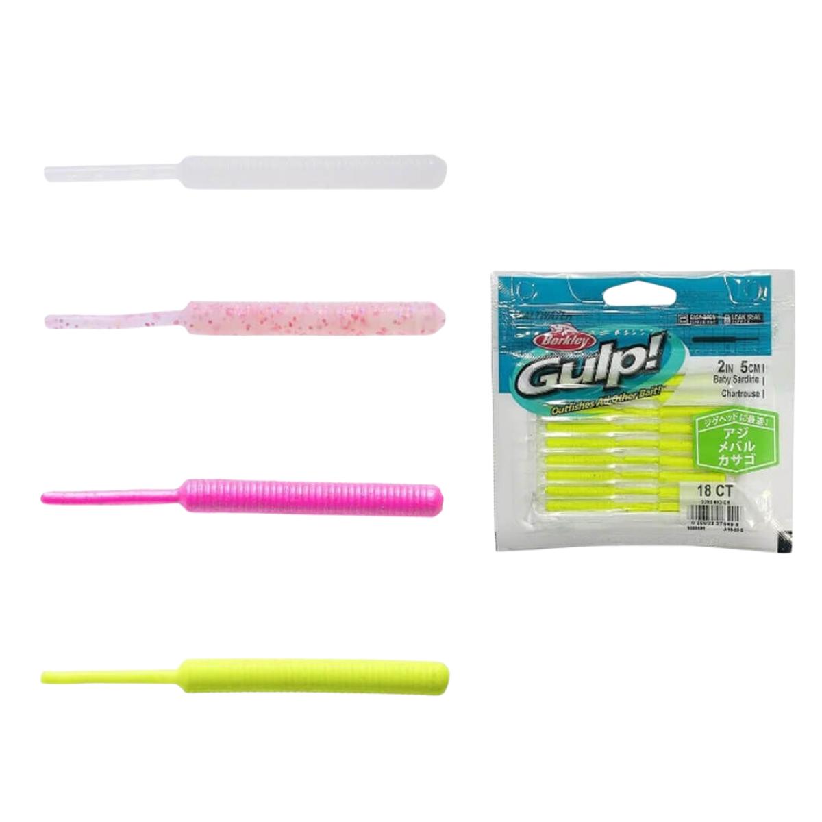 Berkley Gulp Baby Sardine 5 Cm LRF Silikon Yem