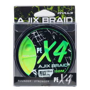 Ryuji Ajix Braid 4X Beyaz 150m İp Misina