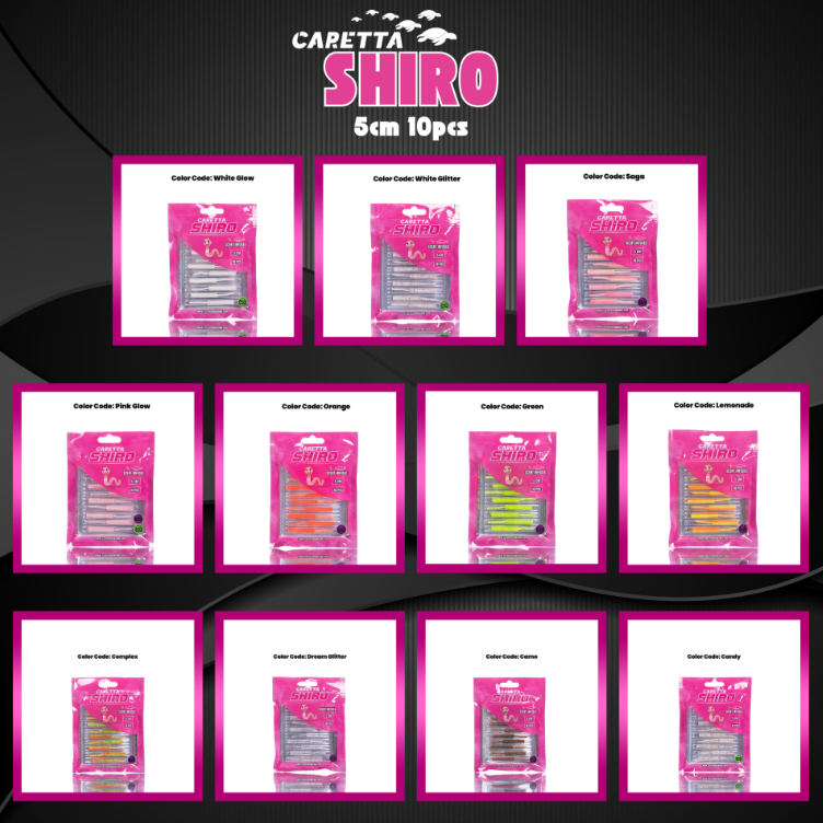 Caretta Shiro 5cm Lrf Silikonu