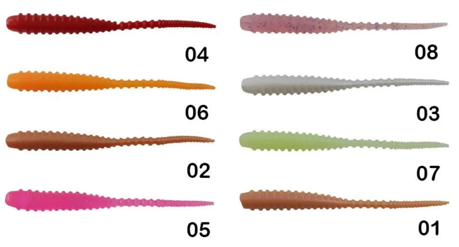 Kendo Karides Kokulu LRF Silikonu 2 ınch Sahte Balık