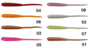 Kendo Karides Kokulu LRF Silikonu 2 ınch Sahte Balık