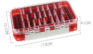 Shufa Çift Taraflı Su Geçirmez LRF Kutusu Kırmızı