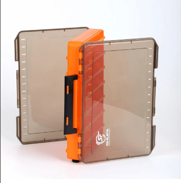 SHUFA Lure Box Çift Taraflı Kutu 105mm - Turuncu Plasticbox F04 XS