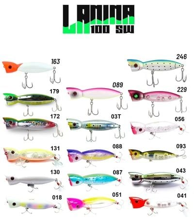 FUJIN La-Nina Maket Balık Su Üstü Popper