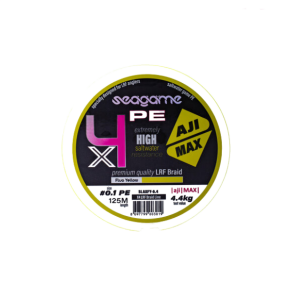 SeaGame Aji Max x4 PE 125 Mt Fluo Yellow İp Misina