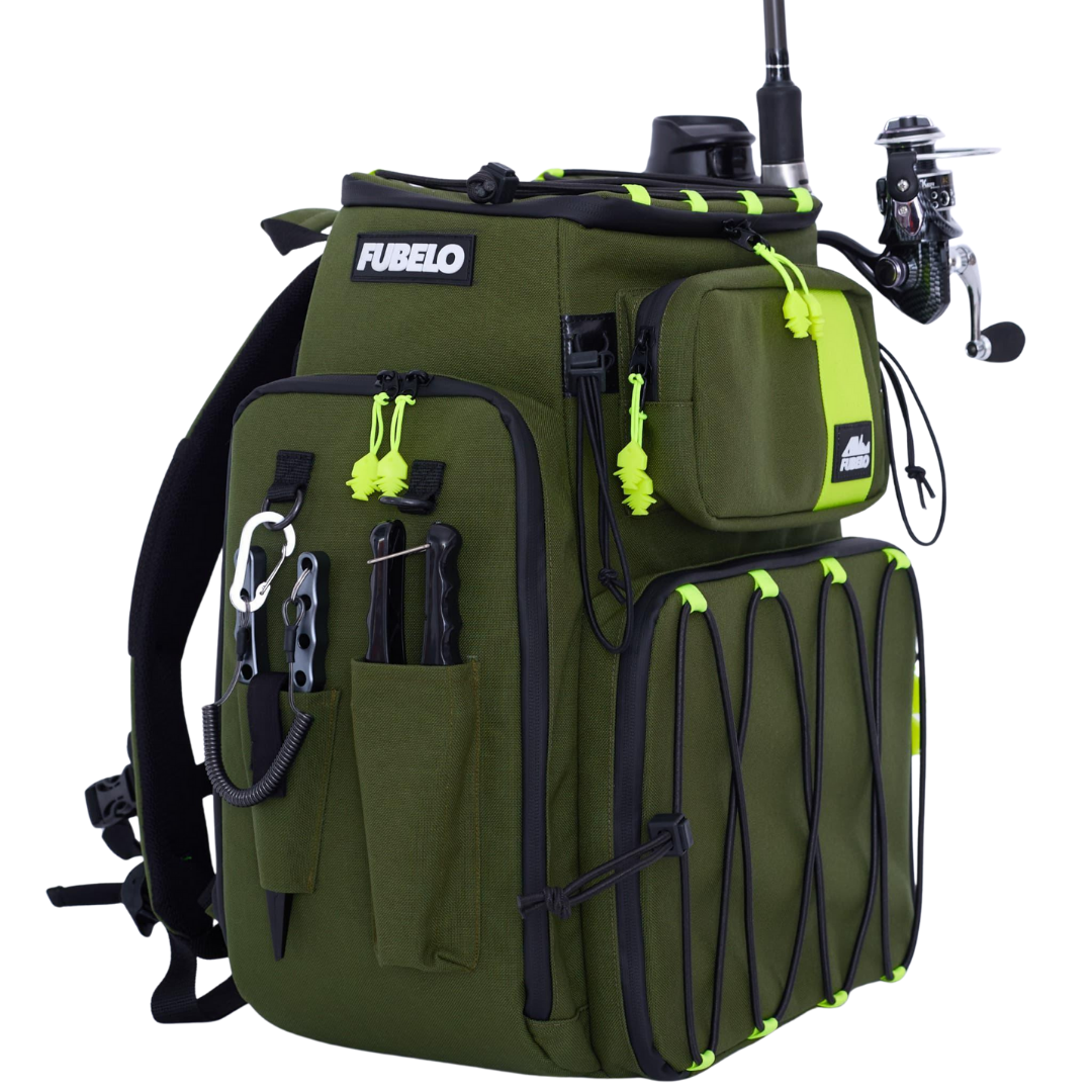 Fubelo Chap Balıkçı Çantası Yeşil