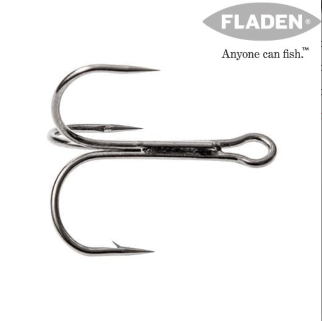 Fladen Maxximus Üçlü İğne Black Nikel