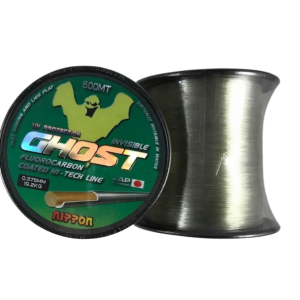 Nippon Ghost 600 mt 0,37 mm FluoroCarbon Misina
