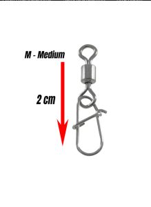 Fujin Power Roll Snap #M 9.5kg Çekerli Klips