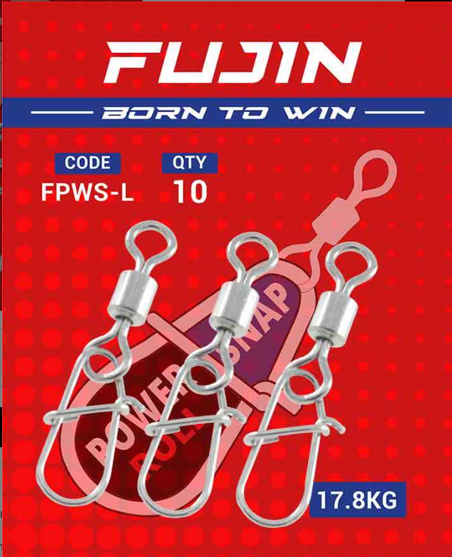 Fujin Power Roll Snap #L 17.8kg Çekerli Klips