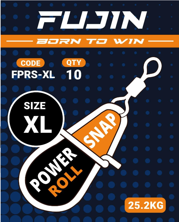 Fujin Power Roll Snap #XL 25.2kg Çekerli Klips