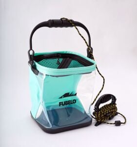 FUBELO FLAR YEŞİL KATLANIR KOVA