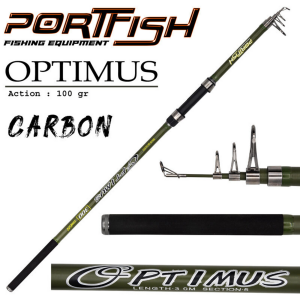 Portfish Optimus 360 Cm 100 Gr Teleskopik Olta Kamışı