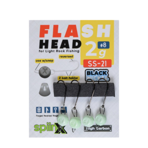 Spiinx Flash Head Glow Jig Head