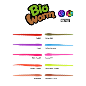 Fujin Bio Worm 6 Cm Sıvılı Kokulu Floating LRF Silikonu