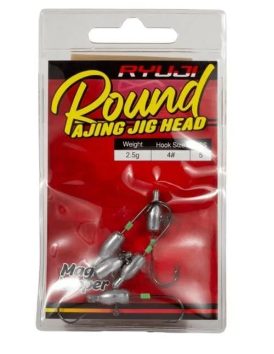 Ryuji Round Ajing Jig Head (5Pcs)