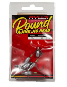Ryuji Round Ajing Jig Head (5Pcs)