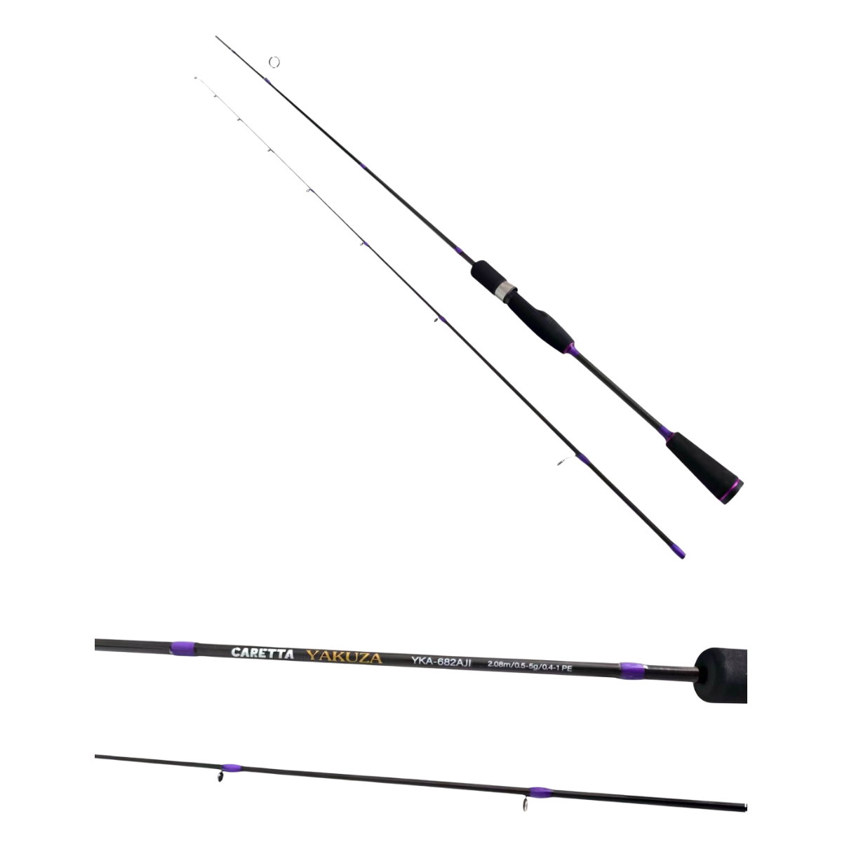 Caretta Yakuza 208 Cm 0.5-5 Gr Aji Lrf Kamışı