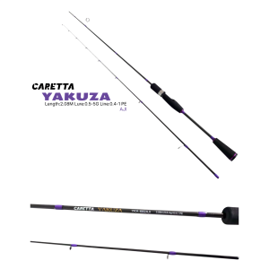 Caretta Yakuza 208 Cm 0.5-5 Gr Aji Lrf Kamışı