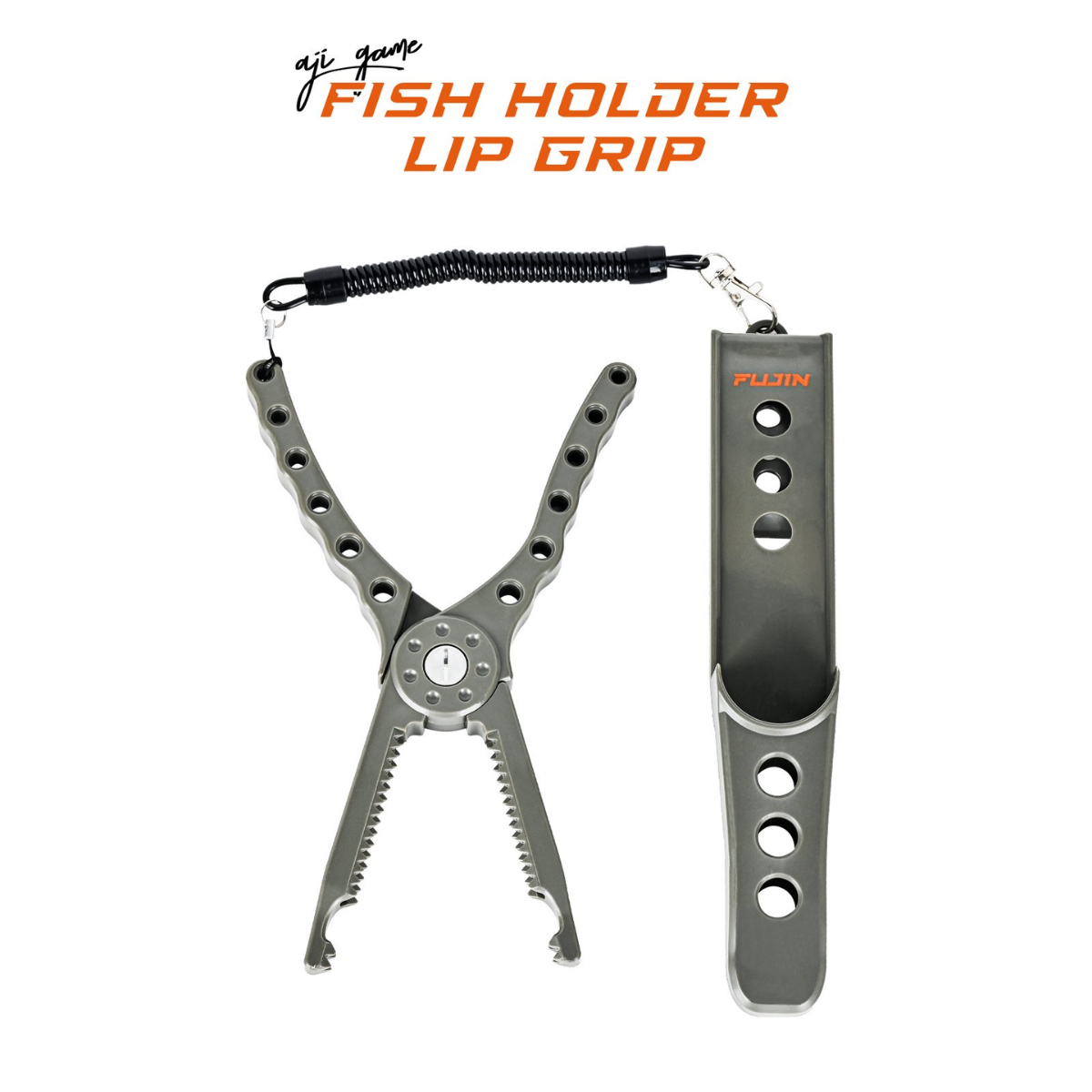 Fujin Fish Holder Lip Grip Dark Green Maşa