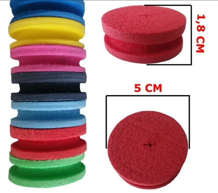 Takım Sarma Süngeri 10 lu Paket 5 cm küçük boy